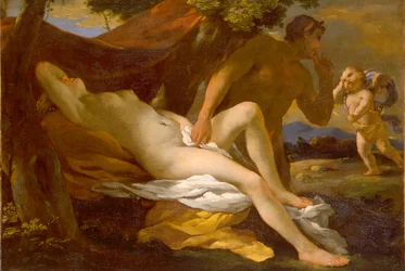 Jupiter et Antiope ou Vénus et Satyre